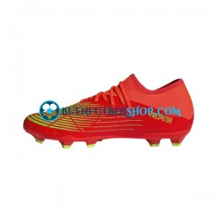 Adidas Predator EDGE.3 L FG Game Data Rojo Verde Botas de Fútbol