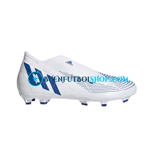 Adidas Predator EDGE.3 LL FG Diamond Edge Azul Blanco Botas de Fútbol