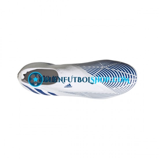 Adidas Predator EDGE.3 LL FG Diamond Edge Azul Blanco Botas de Fútbol