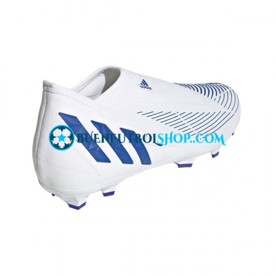 Adidas Predator EDGE.3 LL FG Diamond Edge Azul Blanco Botas de Fútbol