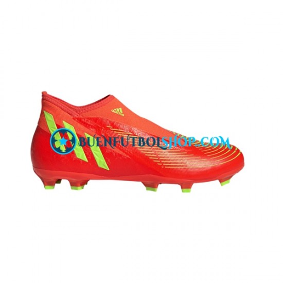 Adidas Predator EDGE.3 LL FG Game Data Rojo Verde Botas de Fútbol