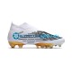 Adidas Predator Edge Geometric FG Blanco Negro Botas de Fútbol