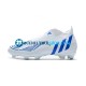 Adidas Predator Edge Geometric FG Azul Blanco Botas de Fútbol