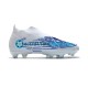 Adidas Predator Edge Geometric FG Azul Blanco Botas de Fútbol