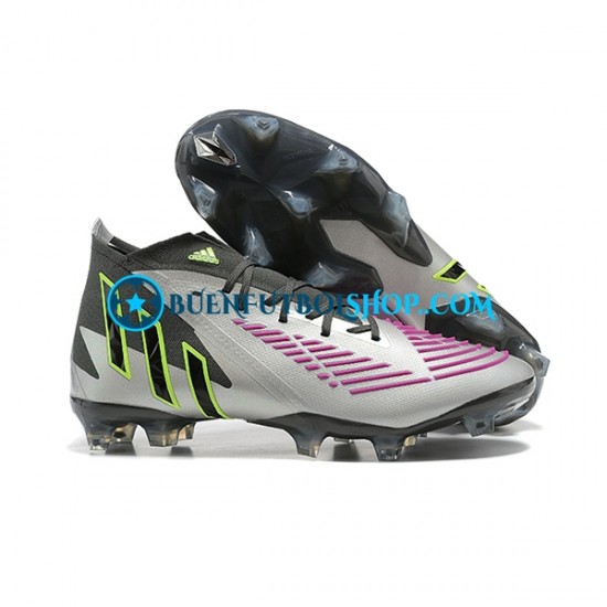 Adidas Predator Edge Geometric.1 FG Púrpura Blanco Botas de Fútbol