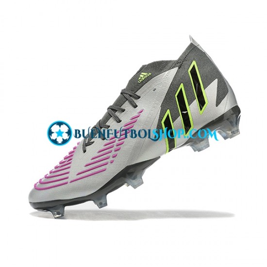Adidas Predator Edge Geometric.1 FG Púrpura Blanco Botas de Fútbol