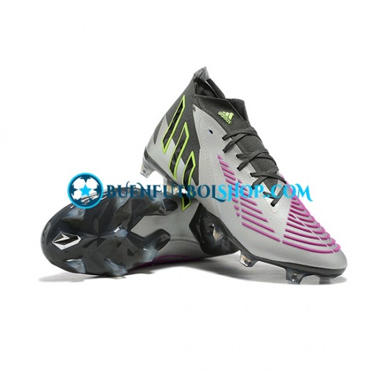Adidas Predator Edge Geometric.1 FG Púrpura Blanco Botas de Fútbol