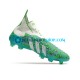 Adidas Predator FREAK FG Blanco Verde Botas de Fútbol