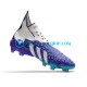 Adidas Predator FREAK FG Púrpura Blanco Botas de Fútbol