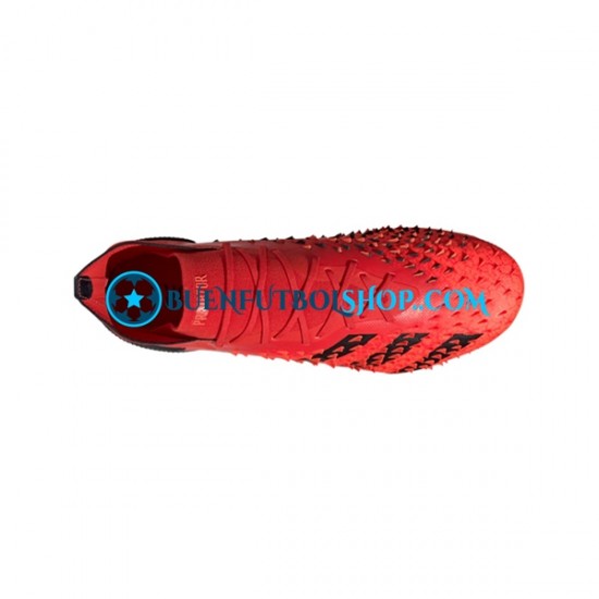Adidas Predator FREAK.1 SG Meteorite Rojo Negro Botas de Fútbol