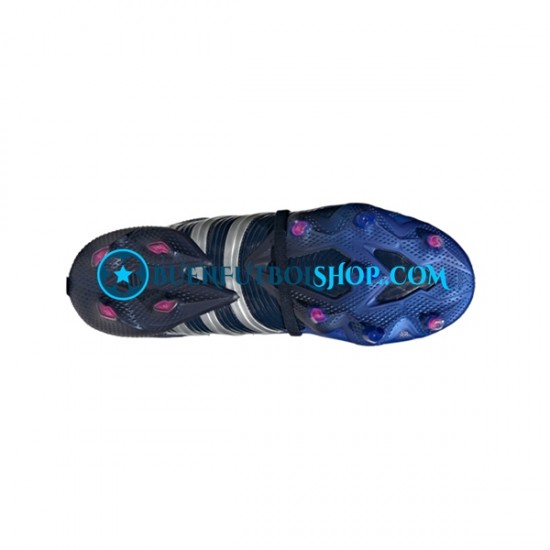 Adidas Predator Pulse UCL FG Rosa Azul Negro Botas de Fútbol