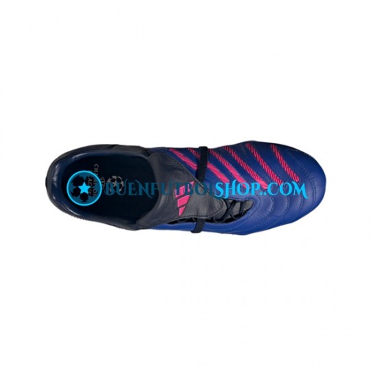 Adidas Predator Pulse UCL FG Rosa Azul Negro Botas de Fútbol