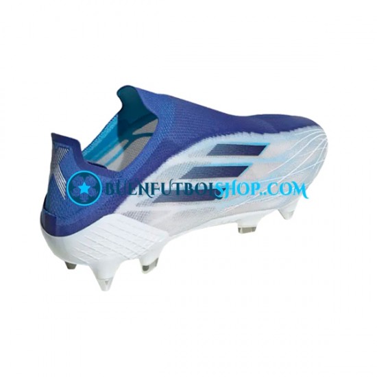 Adidas X SPEEDFLOW SG Diamond Edge Azul Blanco Botas de Fútbol