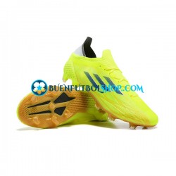 Adidas X Speed flow FG Oro Verde Botas de Fútbol