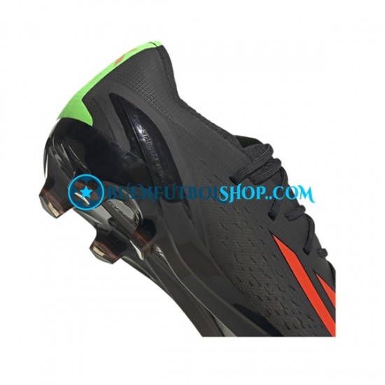 Adidas X Speedportal.1 FG Shadowportal Rojo Verde Negro Botas de Fútbol
