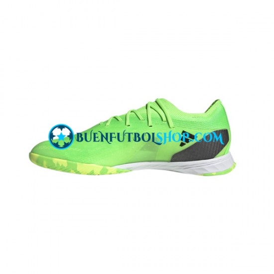 Adidas X Speedportal.1 IN Game Data Verde Negro Botas de Fútbol