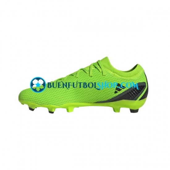 Adidas X Speedportal.3 FG Game Data Verde Negro Botas de Fútbol