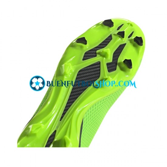 Adidas X Speedportal.3 FG Game Data Verde Negro Botas de Fútbol