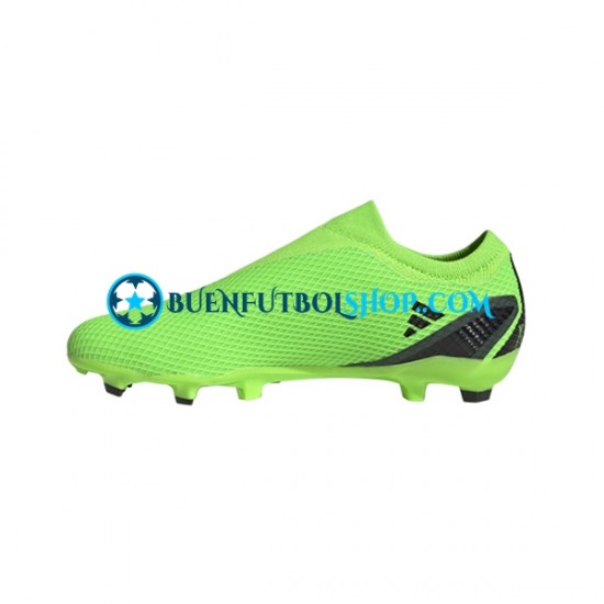 Adidas X Speedportal.3 LL FG Game Data Verde Negro Botas de Fútbol