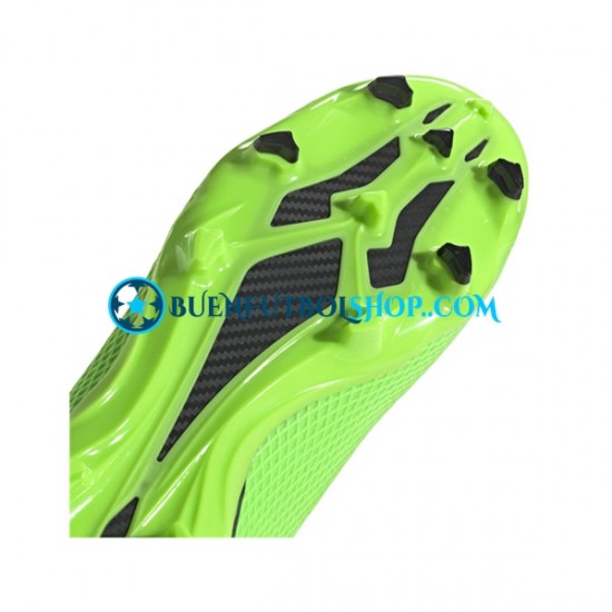 Adidas X Speedportal.3 LL FG Game Data Verde Negro Botas de Fútbol