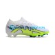 Nike Air Zoom Mercurial IX Elite FG Blanco Verde Botas de Fútbol