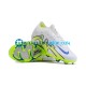 Nike Air Zoom Mercurial IX Elite FG Blanco Verde Botas de Fútbol