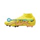 Nike Air Zoom Mercurial Superfly IX Academy AG AG Lucent Rosa Amarillo Botas de Fútbol