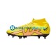 Nike Air Zoom Mercurial Superfly IX Academy SG Pro Lucent AC Rosa Amarillo Botas de Fútbol