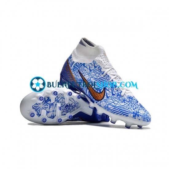 Nike Air Zoom Mercurial Superfly IX Elite AG Azul Botas de Fútbol