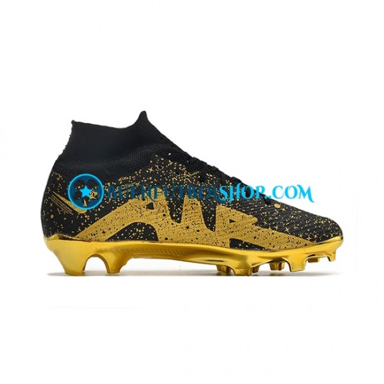 Nike Air Zoom Mercurial Superfly IX Elite Amarillo Negro Botas de Fútbol