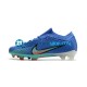 Nike Air Zoom Mercurial Superfly IX Elite FG Azul Verde Botas de Fútbol