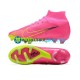 Nike Air Zoom Mercurial Superfly IX Elite FG Rojo Verde Botas de Fútbol