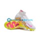 Nike Air Zoom Mercurial Superfly IX Elite FG Rosa Amarillo Blanco Botas de Fútbol