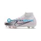 Nike Air Zoom Mercurial Superfly IX Elite FG Rojo Blanco Negro Botas de Fútbol
