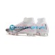Nike Air Zoom Mercurial Superfly IX Elite FG Rojo Blanco Negro Botas de Fútbol