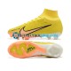 Nike Air Zoom Mercurial Superfly IX Elite FG Naranja Amarillo Botas de Fútbol