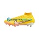 Nike Air Zoom Mercurial Superfly IX Elite SG Pro AC Lucent Rosa Amarillo Botas de Fútbol