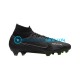 Nike Air Zoom Mercurial Superfly IX Shadow Elite FG Gris Negro Botas de Fútbol