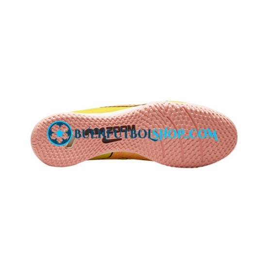 Nike Air Zoom Mercurial Vapor XV Academy IC Halle Lucent Rosa Amarillo Botas de Fútbol
