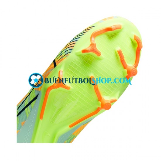 Nike Air Zoom Mercurial Vapor XV Bonded Academy FGMG Azul Verde Botas de Fútbol