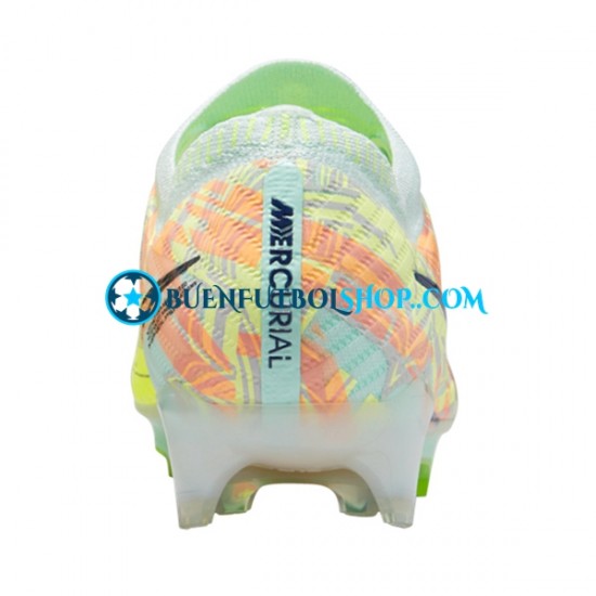 Nike Air Zoom Mercurial Vapor XV Bonded Elite FG Azul Verde Botas de Fútbol