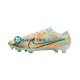 Nike Air Zoom Mercurial Vapor XV Bonded Elite FG Azul Verde Botas de Fútbol