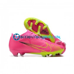 Nike Air Zoom Mercurial Vapor XV Elite FG Rojo Verde Botas de Fútbol