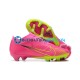 Nike Air Zoom Mercurial Vapor XV Elite FG Rojo Verde Botas de Fútbol