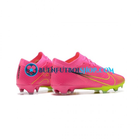 Nike Air Zoom Mercurial Vapor XV Elite FG Rojo Verde Botas de Fútbol
