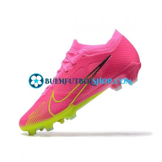 Nike Air Zoom Mercurial Vapor XV Elite FG Rojo Verde Botas de Fútbol