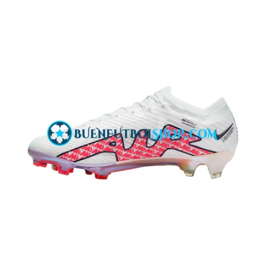 Nike Air Zoom Mercurial Vapor XV Elite FG Rojo Blanco Botas de Fútbol
