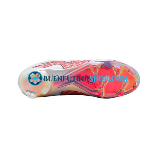 Nike Air Zoom Mercurial Vapor XV Elite FG Rojo Blanco Botas de Fútbol