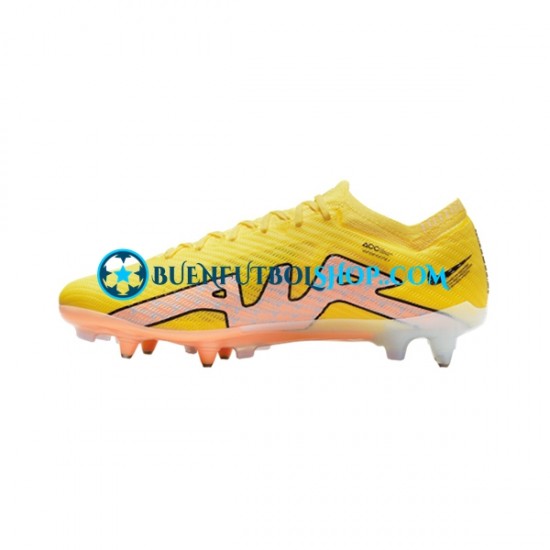 Nike Air Zoom Mercurial Vapor XV Elite SG Pro AC Lucent Rosa Amarillo Botas de Fútbol