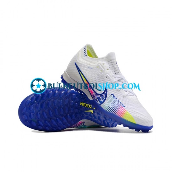 Nike Air Zoom Mercurial Vapor XV Elite TF Azul Blanco Botas de Fútbol